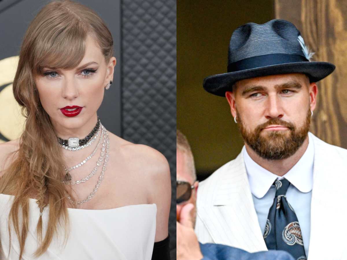 Taylor Swift reportedly is ‘very anxious’ about being away from boyfriend Travis Kelce for the ‘longest time apart’