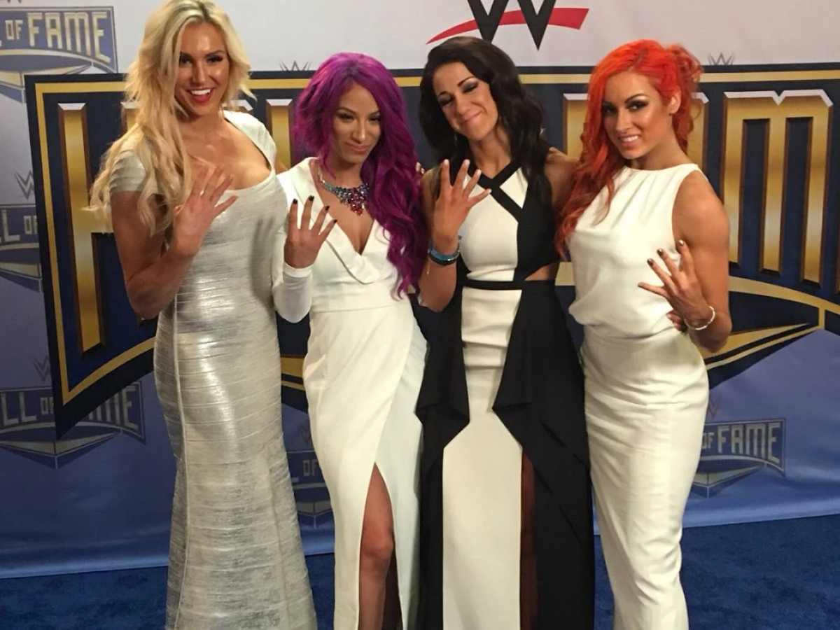 Charlotte Flair Sasha Banks Bayley Becky Lynch