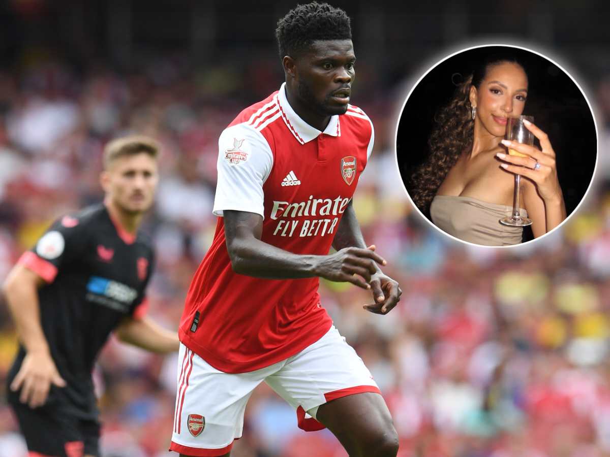 After heartbreaking end to the season, Arsenal’s Thomas Partey gets engaged to girlfriend Janine