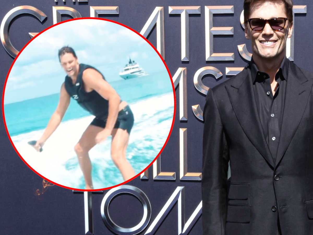 ‘Relaxed’ Tom Brady indulges in watersports with kids as he enjoys retirement life after divorce from Gisele Bundchen