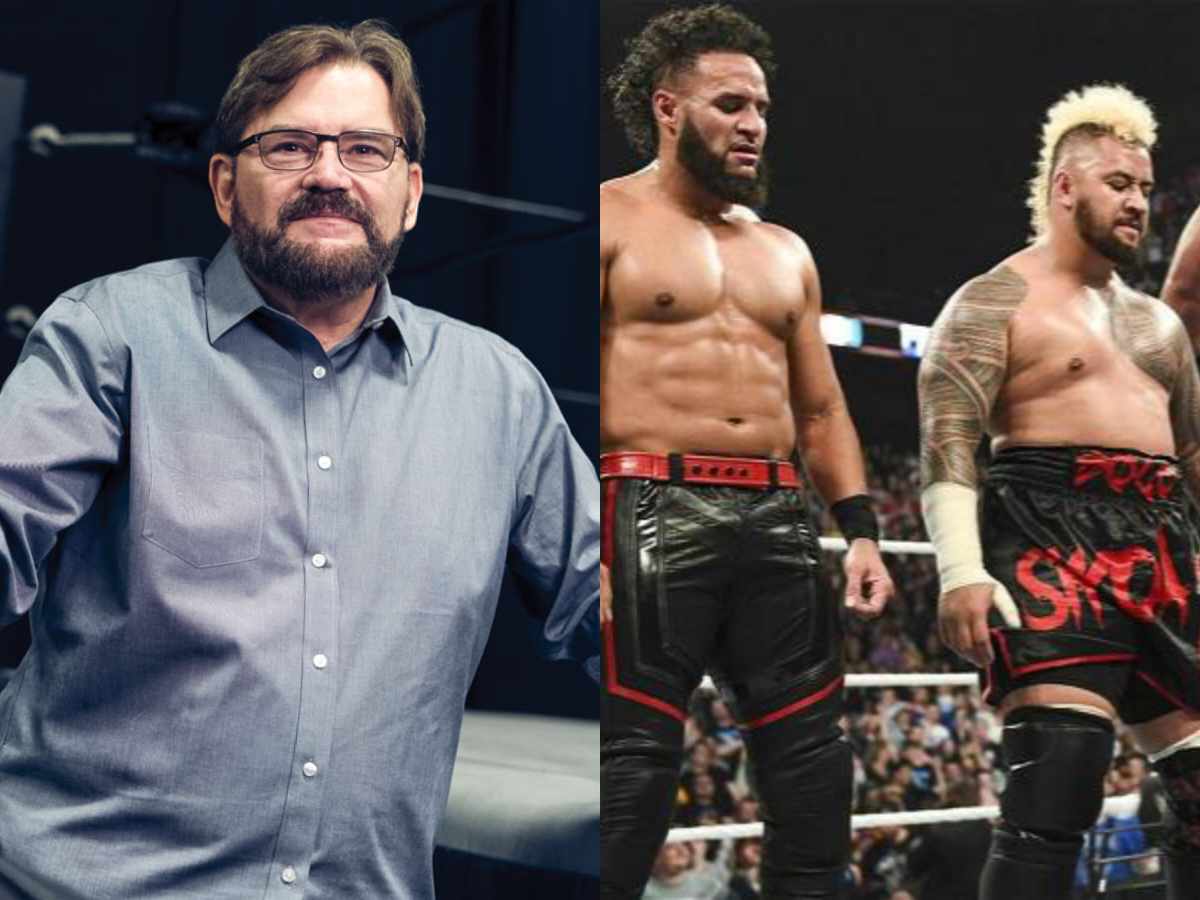 Tony Schiavone, Tama Tonga, and Solo Sikoa