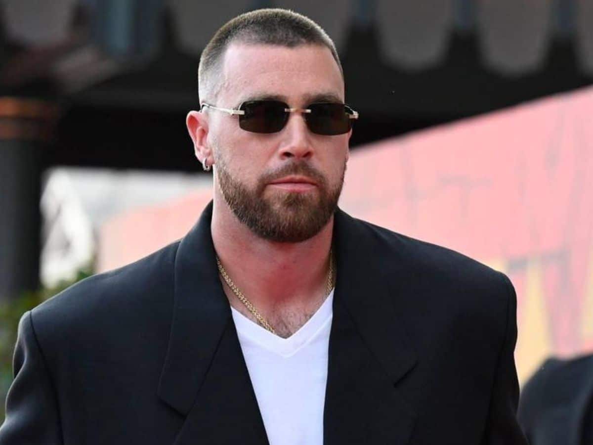 Travis Kelce is balancing his off time along work