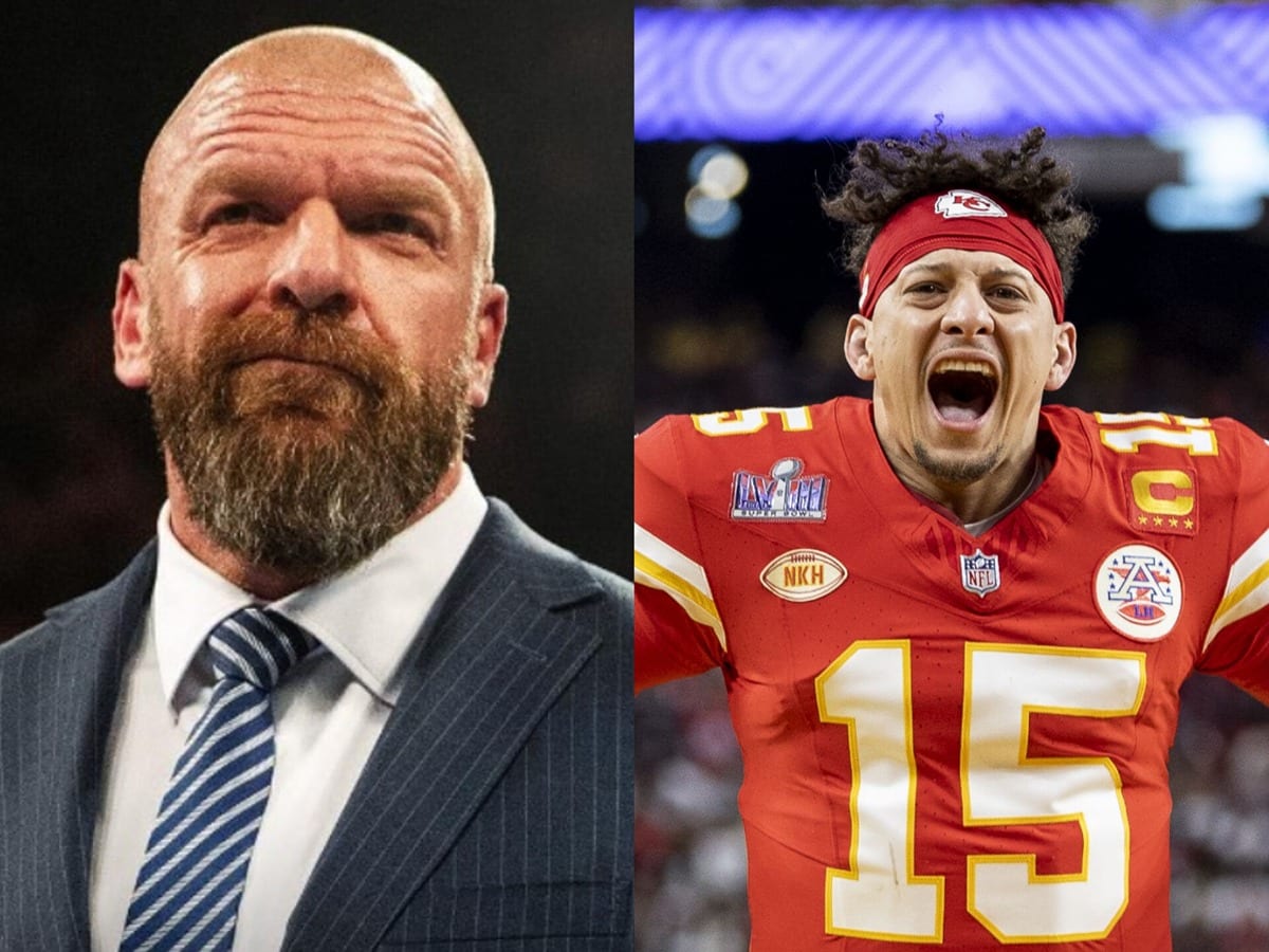 Triple H invites Patrick Mahomes to WWE after the latter reflected on his recent appearance on Raw