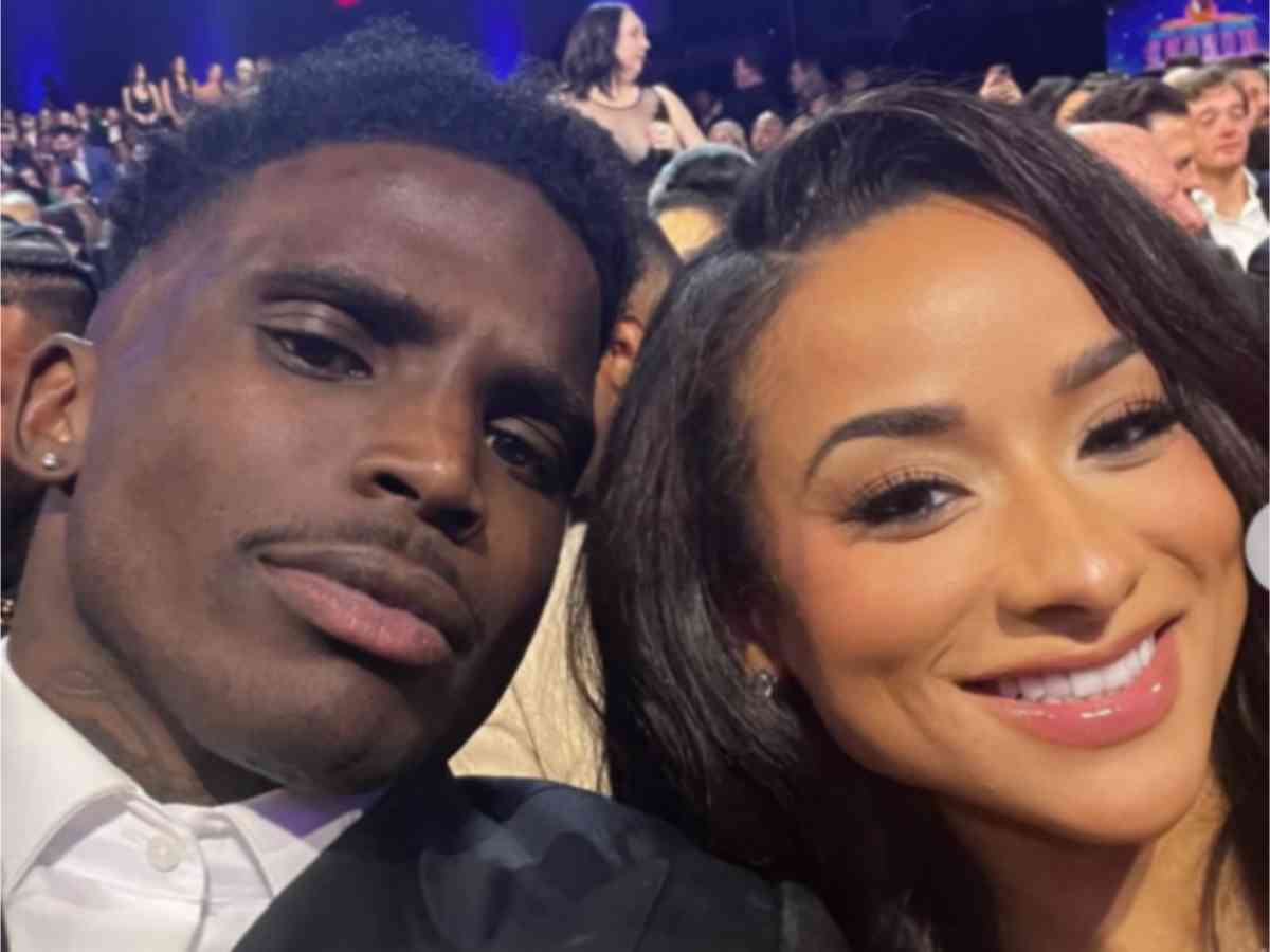 Tyreek Hill and Keeta Vaccaro