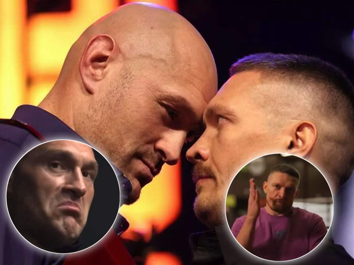 “Fury looked spooked!” – Tyson Fury left speechless after Oleksandr Usyk’s BIZARRE taunt; fans in splits