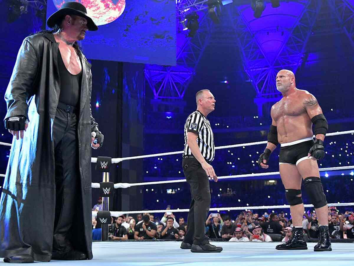 “People were pretty shocked,” Former WWE champion reveals how the locker room reacted to the infamous bout between The Undertaker and Goldberg in Saudi Arabia