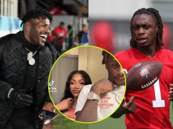 "He’s following the Antonio Brown financial plan" - Xavier Worthy throwing cash with his girlfriend and flexing jewelry doesn't sit well with NFL fans on social media