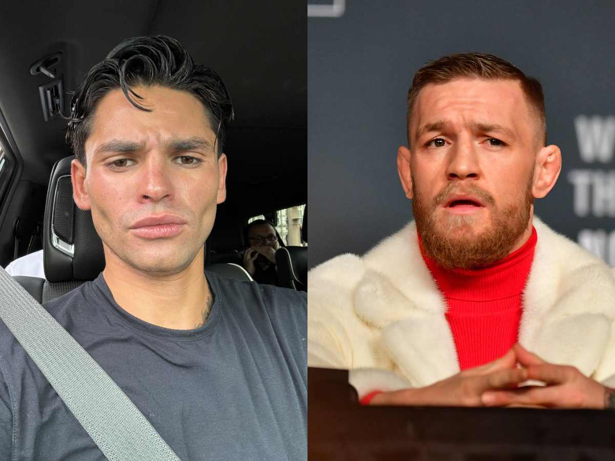 Ryan Garcia mocks Conor McGregor for running from USADA 
