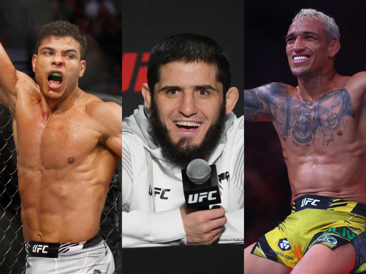 Islam Makhachev interrupts serious trash talk to diss Brazilian fighters at wild UFC 302 presser