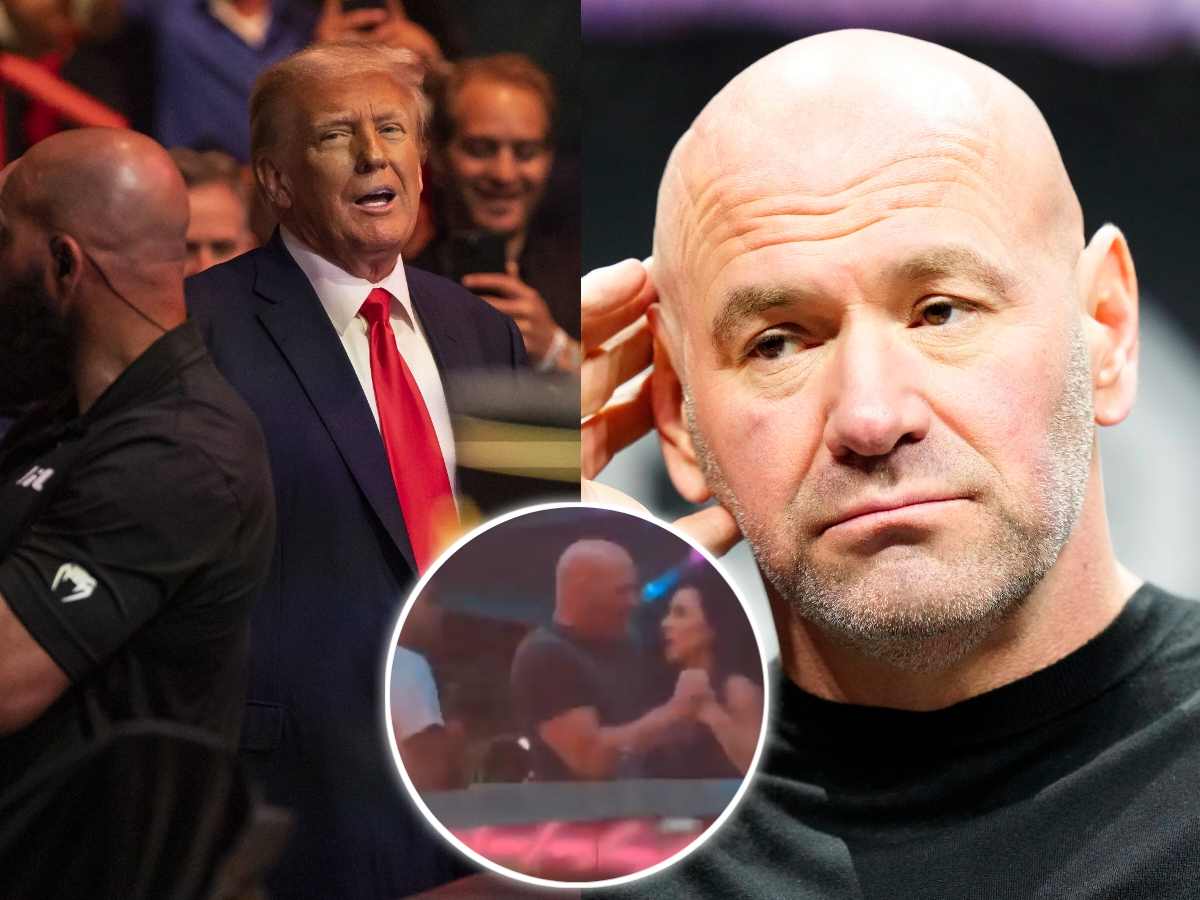 “Called me three times a week,” Dana White recalls receiving continuous phone calls from a ‘concerned’ Donald Trump after ‘slap incident’ with wife