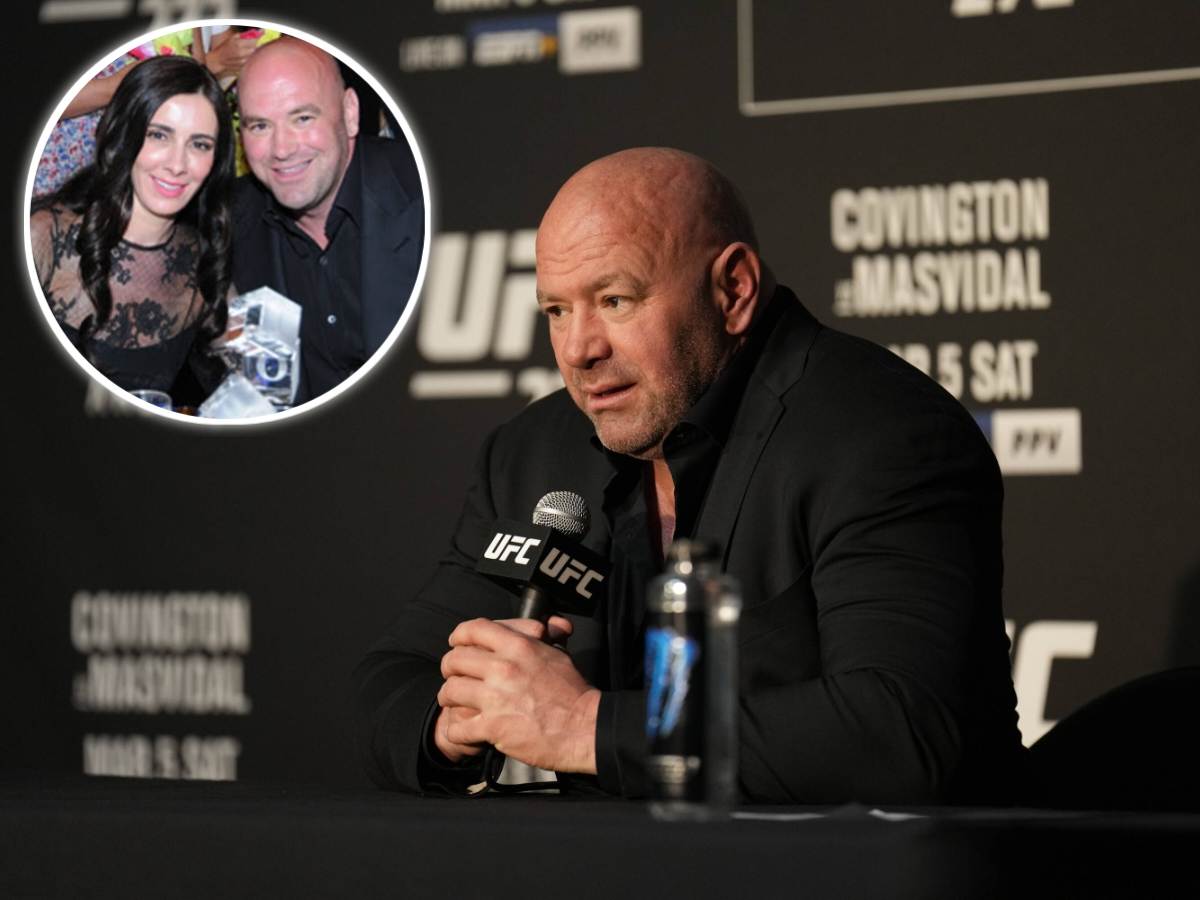 
Dana White condemns his behavior towards his wife 