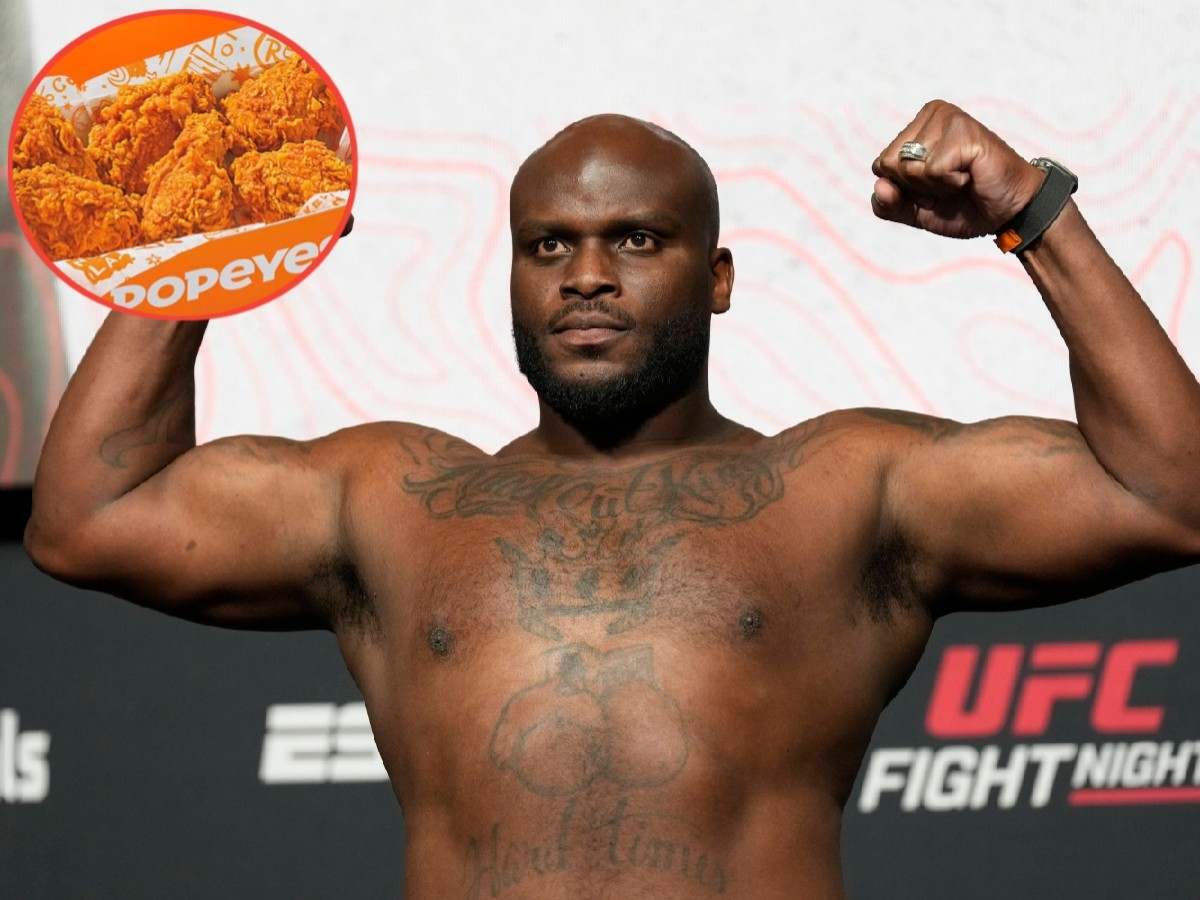 Greatest KO artist Derrick Lewis hilariously credits Popeyes chicken for longevity