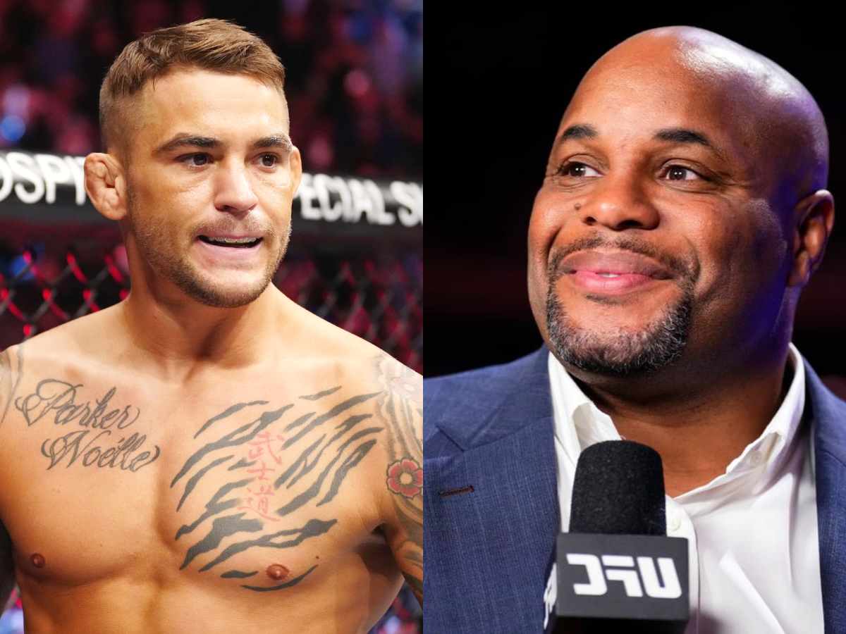 Daniel Cormier doesn't like Dustin Poirier's retirement mentality