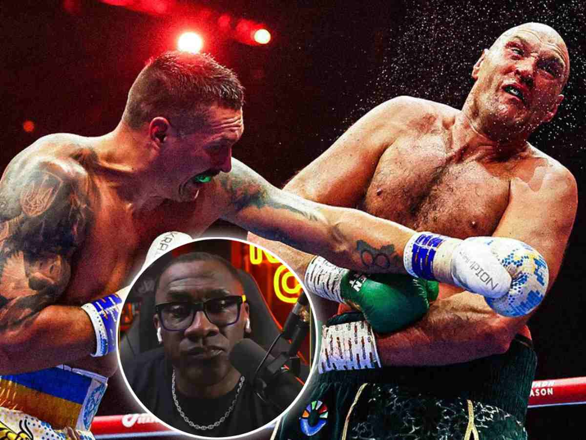 “The man whooped your a**!” Shannon Sharpe APPALLED as Tyson Fury blames Ukraine War for loss against Oleksandr Usyk