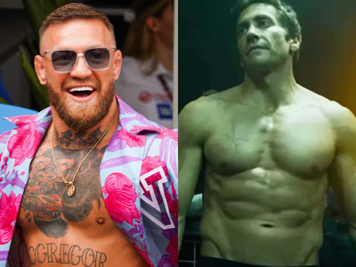 Jake Gyllenhaal quips at ‘accidentally’ getting punched by Conor McGregor during Road House shooting