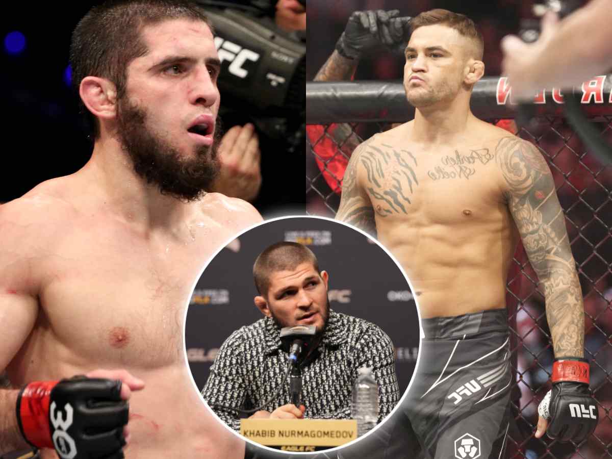 “We’re working on anti-wrestling…” Khabib Nurmagomedov showed Dustin Poirier blueprint to beat Islam Makhachev, claims head coach