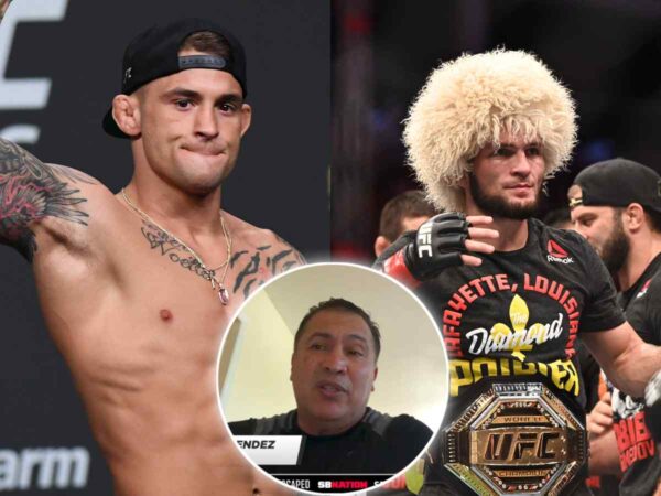 Javier Mendez reveals Khabib Nurmagomedov's plan to give his neck to Dustin Poirier