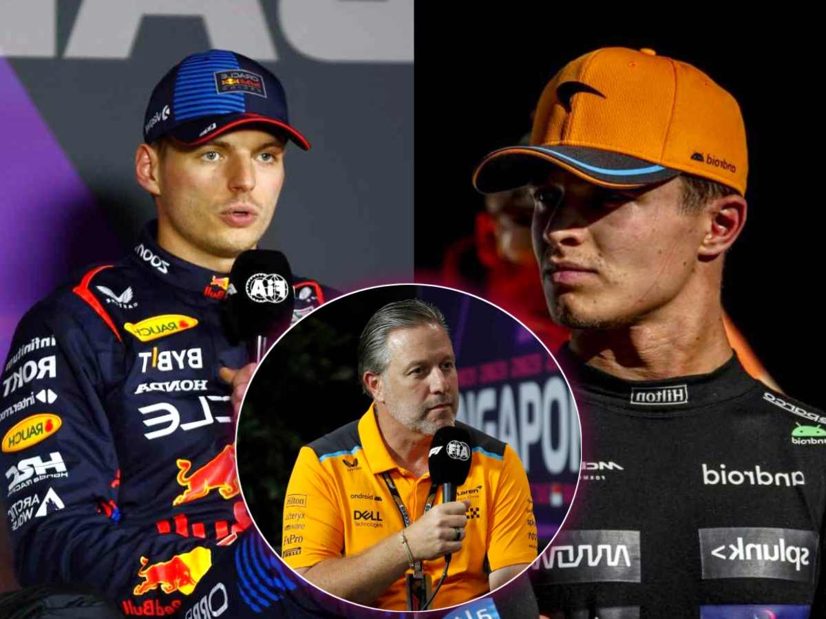 Zak Brown claims straight fight between Max Verstappen and Lando Norris would ‘end in tears’