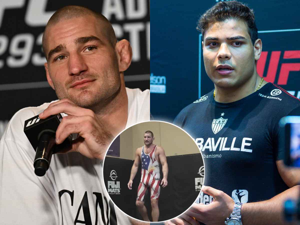 “Outfit look like a gay wrestler” – Paulo Costa trolls the wrestling attire of Sean Strickland ahead of UFC 302 clash