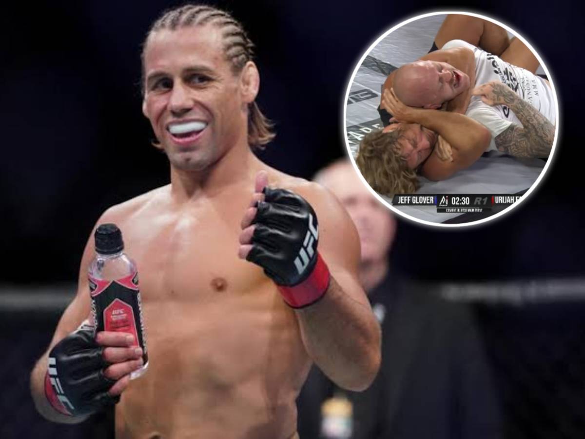 WATCH: UFC legend Urijah Faber is going viral for attaining a submission win at age 45 