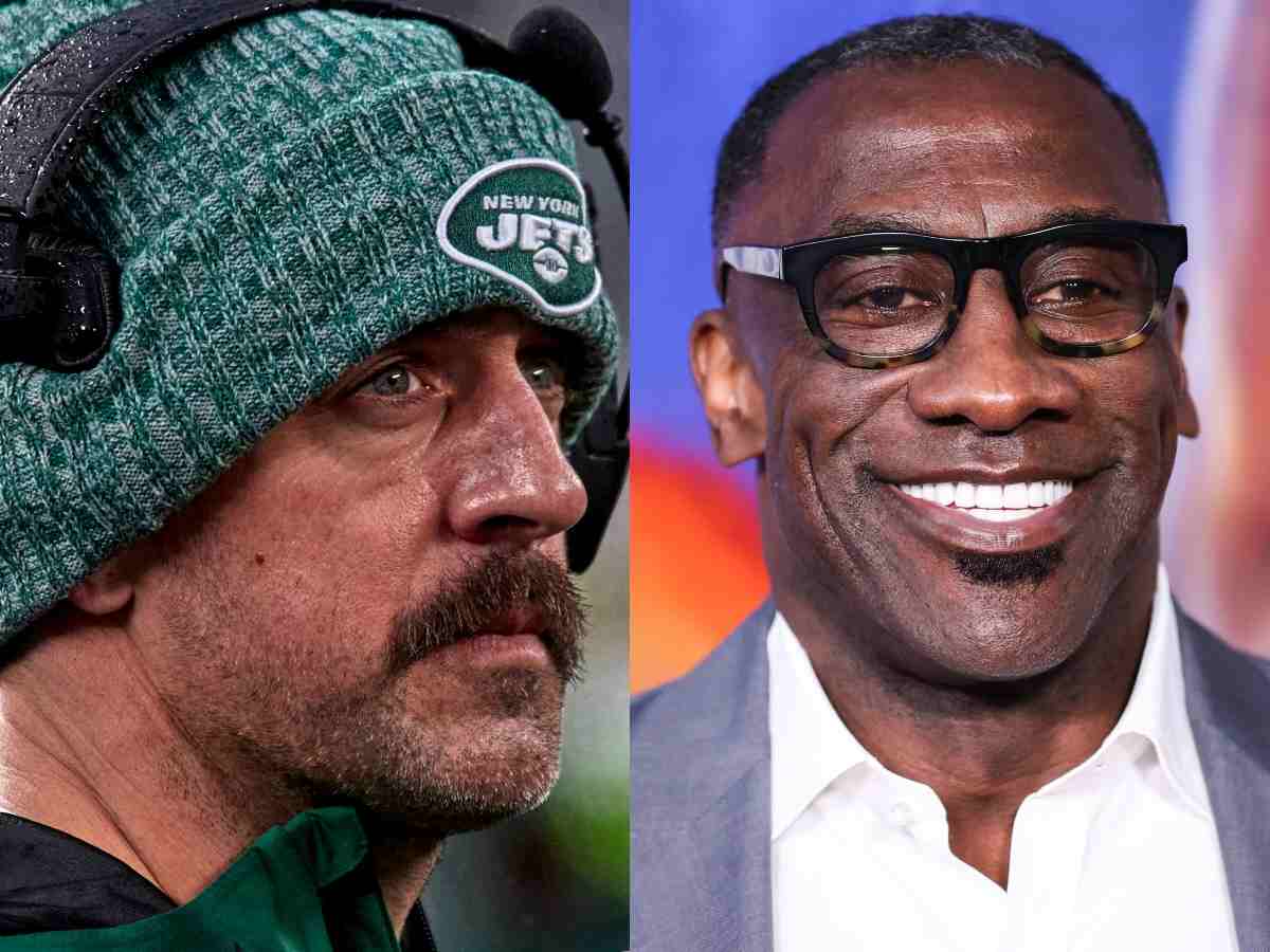 Shannon Sharpe has a word of caution for Aaron Rodgers following the QBs injury scare at OTAs