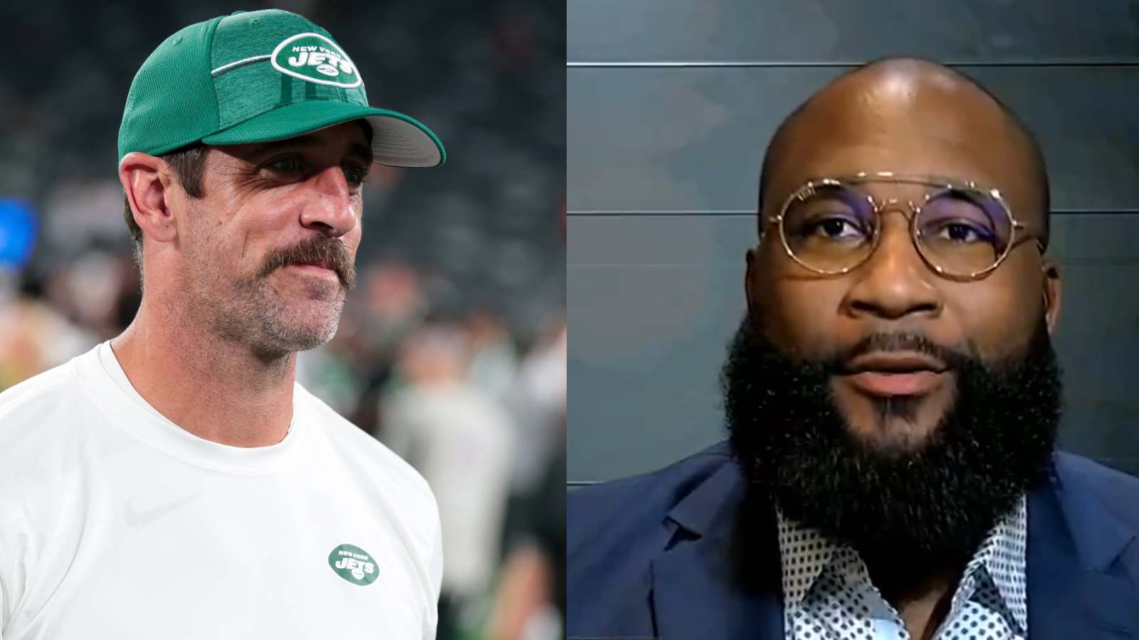 Marcus Spears has a baffling response to Aaron Rodgers missing Jets’ mandatory OTA’s: “He can do what the hell he wants”