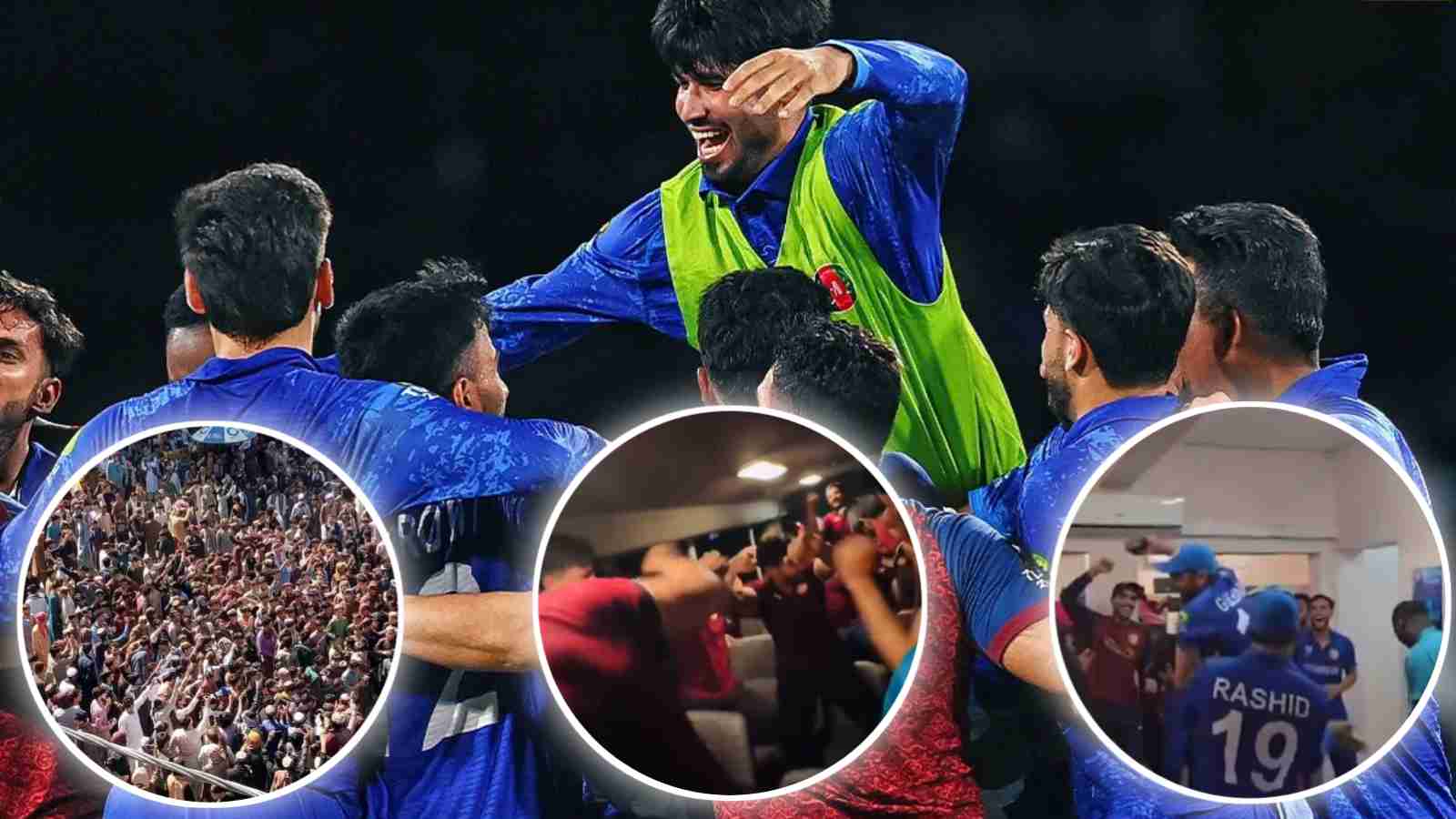 WATCH: Afghanistan engages in showstopping celebrations after remarkable victory against Australia