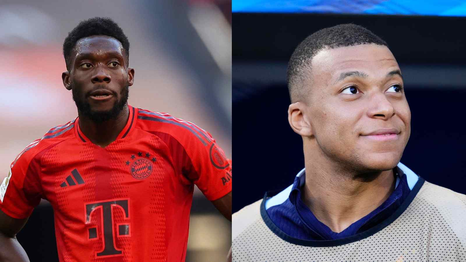 “This ain’t fair”- Real Madrid eyeing Alphonso Davies after signing Kylian Mbappe sparks WILD reactions on social media