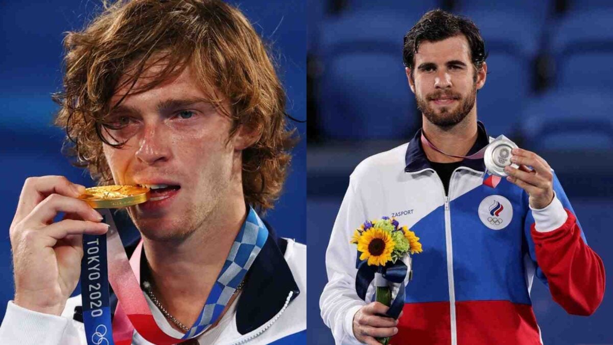 Andrey Rublev and Karen Khachanov