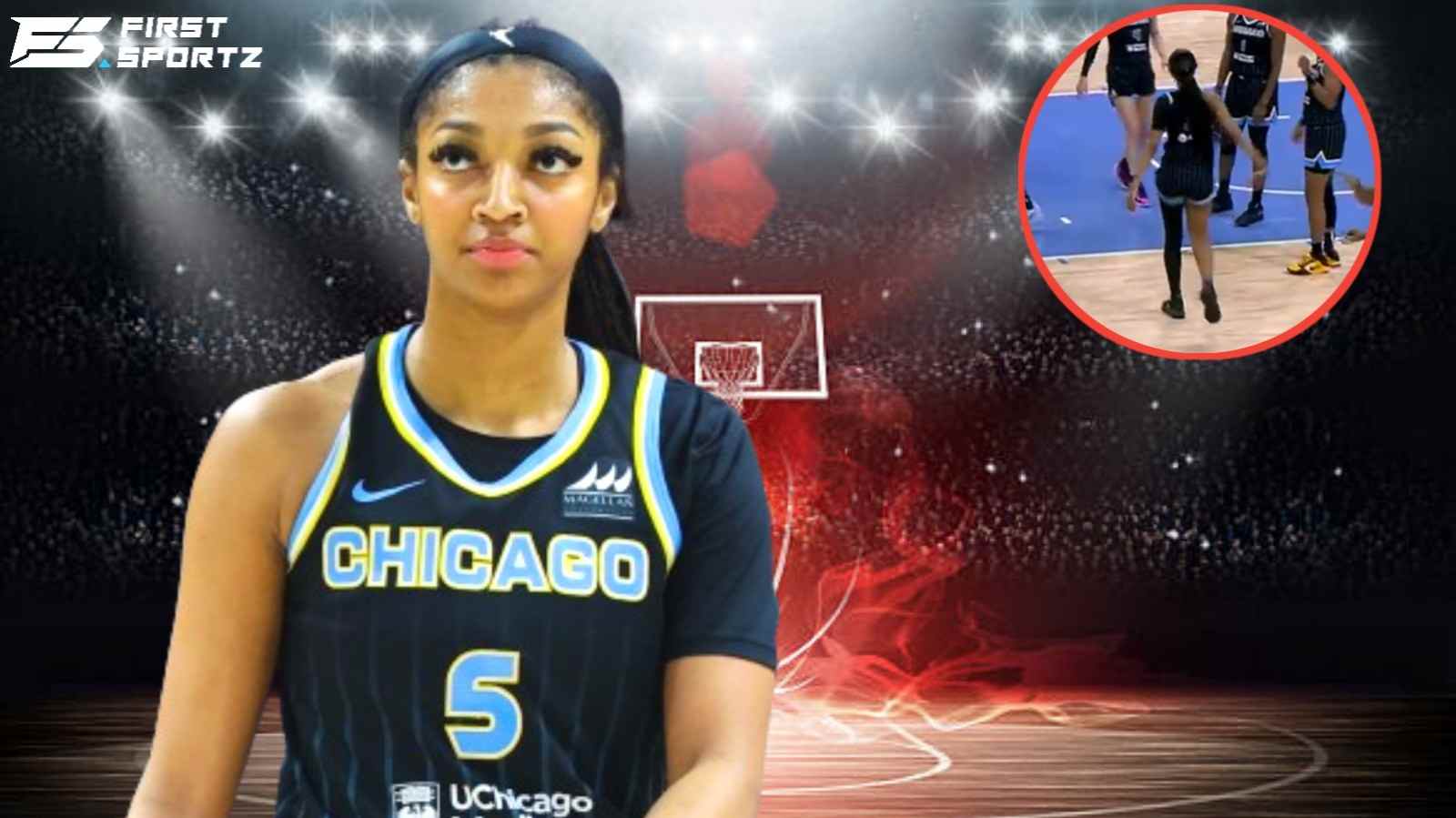 “I wonder how she will blame Caitlin Clark for this?” – Angel Reese gets EJECTED for waving off referee, fans call out Chicago Sky star