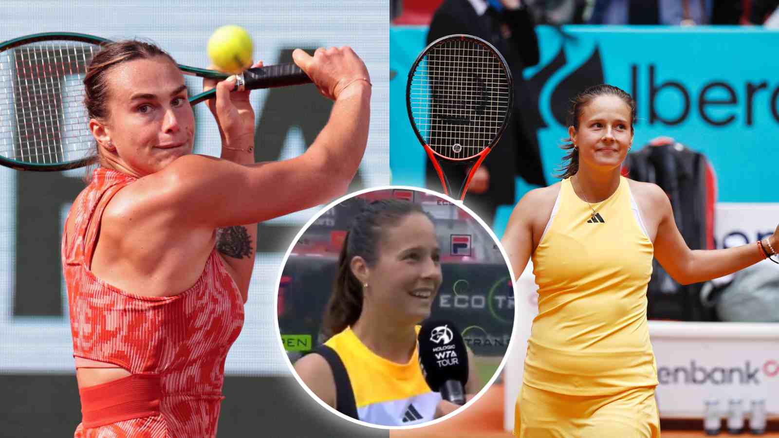 WATCH: “Sh*t”- Daria Kasatkina’s hilarious reaction to knowing she’s playing Aryna Sabalenka next goes viral