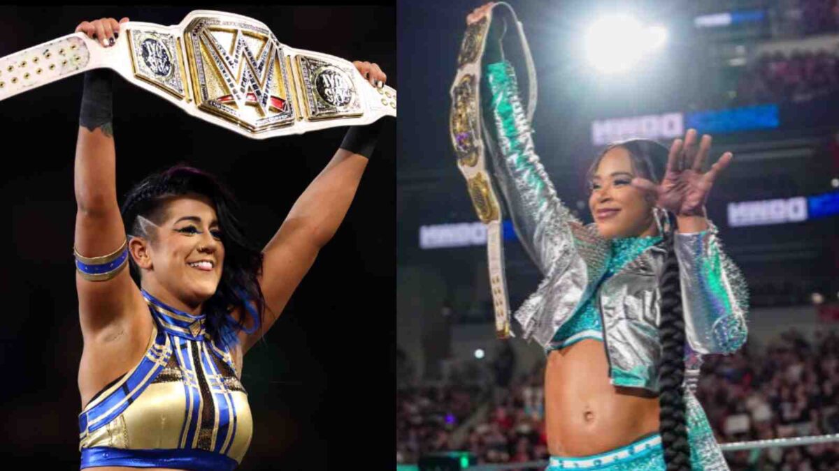 Bayley and Bianca Belair