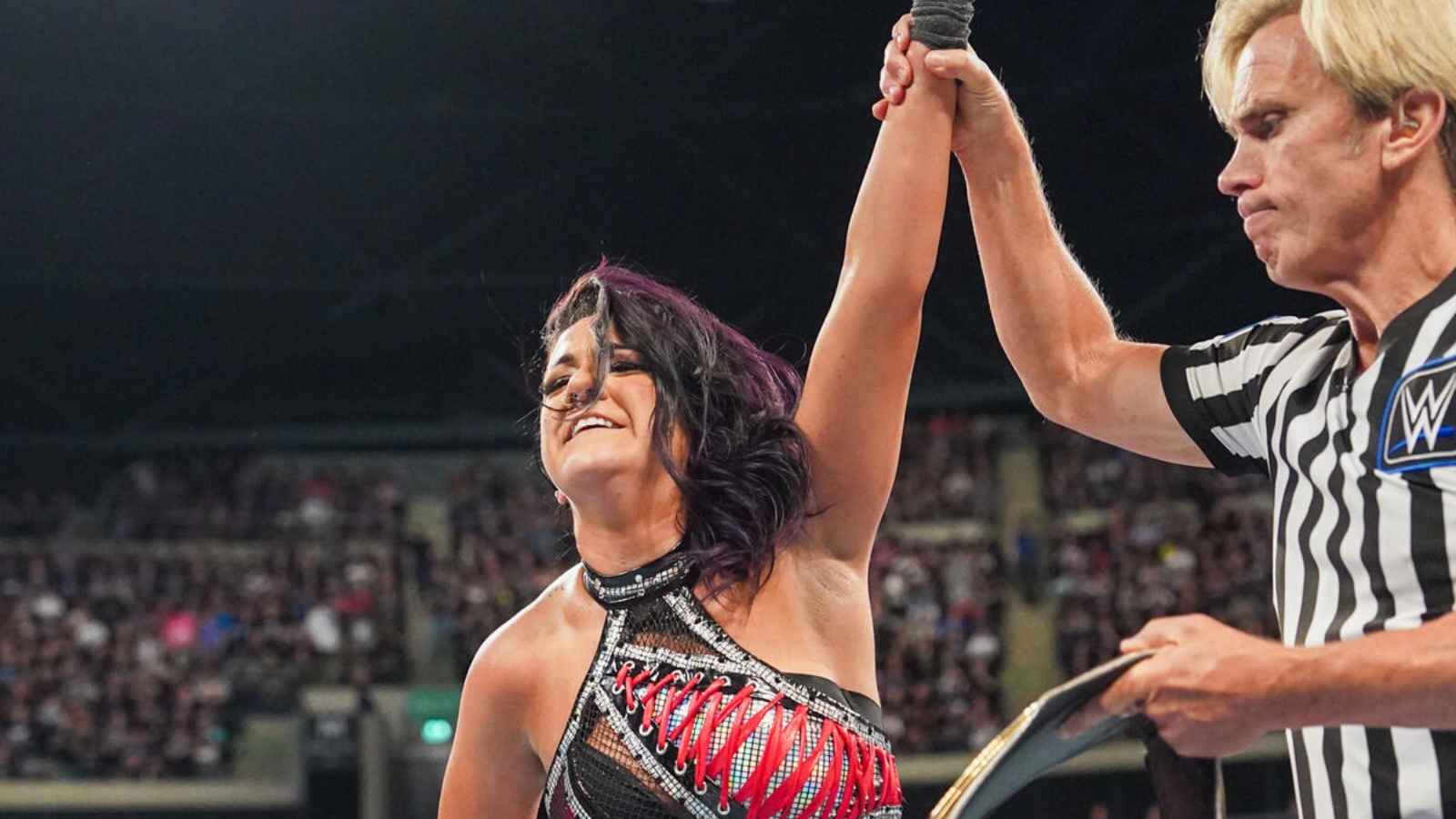 Bayley sends heartwarming message to 31-year-old star after emotional win at Clash at the Castle