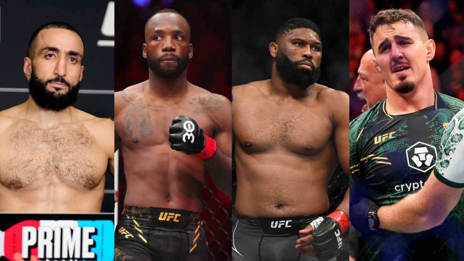 “Needs to be suspended with no pay” – UFC 304 underwhelming poster featuring Leon, Belal, Aspinall, and Blaydes leaves fans furious