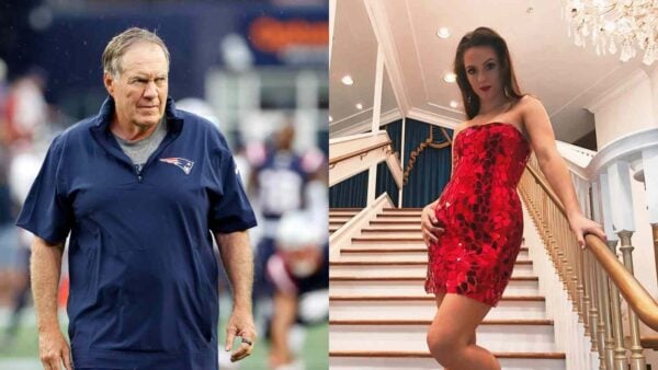 Bill Belichick and Jordon Hudson