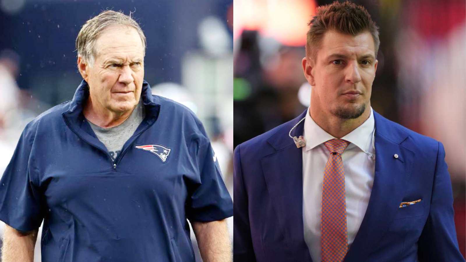 Rob Gronkowski had already given hint to the world of Bill Belichick dating a 24-year-old cheerleader at Tom Brady Roast