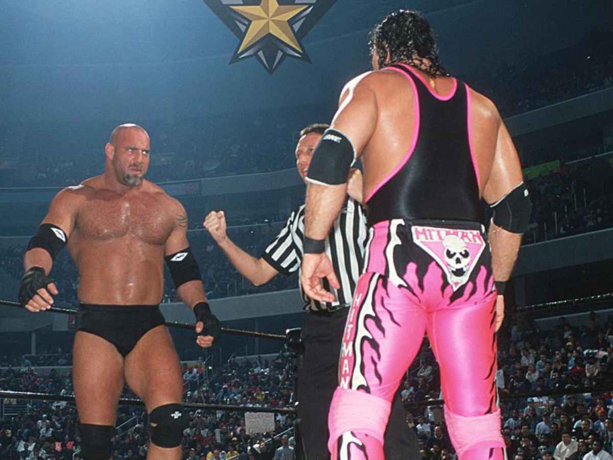 Bill Goldberg and Bret Hart