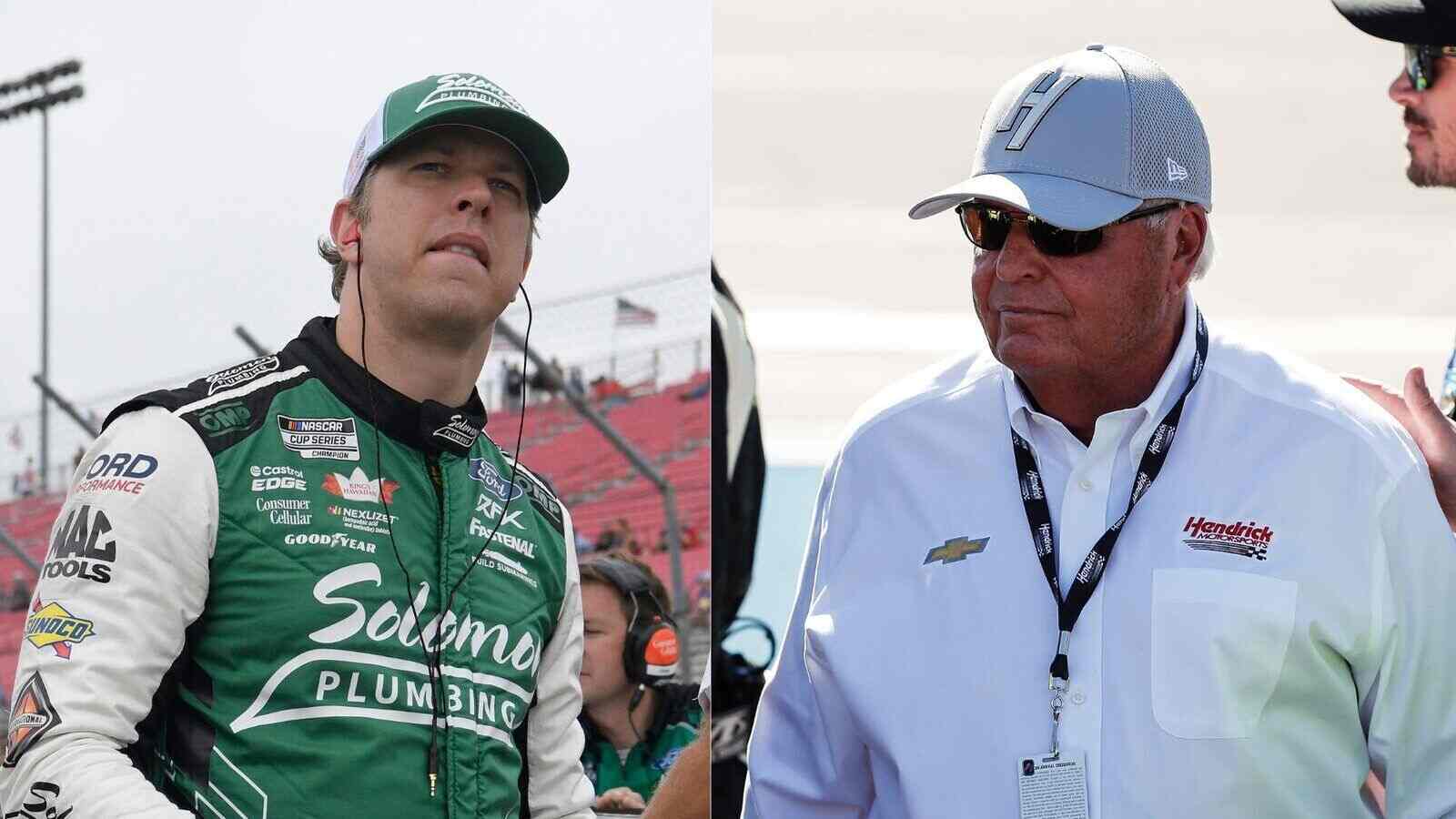 Brad Keselowski aggressively shot down claims that Rick Hendrick ‘screwed him’ by terminating his HMS contract in 2009