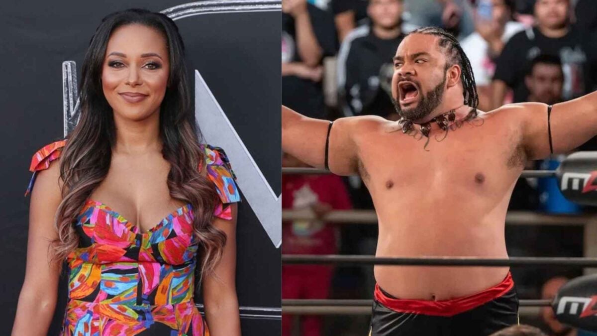 Brandi Rhodes and Jacob Fatu