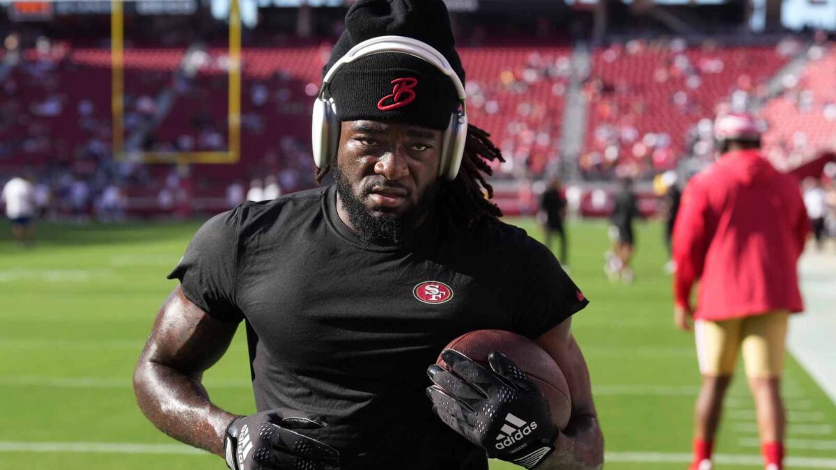 'Candid' Brandon Aiyuk admits he's ready to go play with Jayden Daniels at Washington if the 49ers don't pay him what he deserves