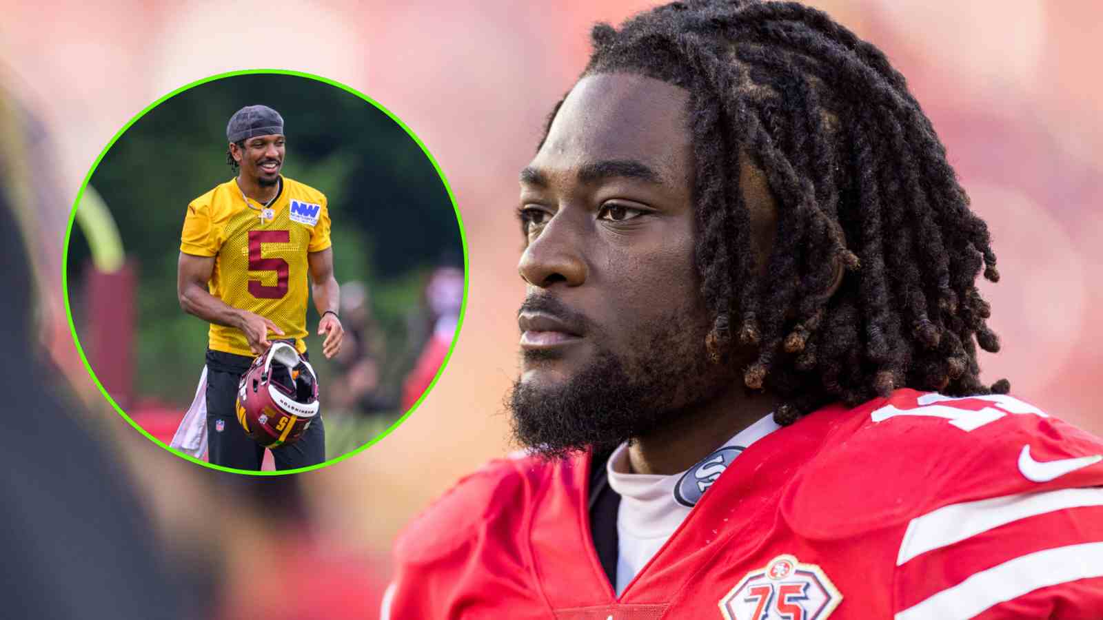 ‘Candid’ Brandon Aiyuk admits he’s ready to go play with Jayden Daniels at Washington if the 49ers don’t pay him what he deserves