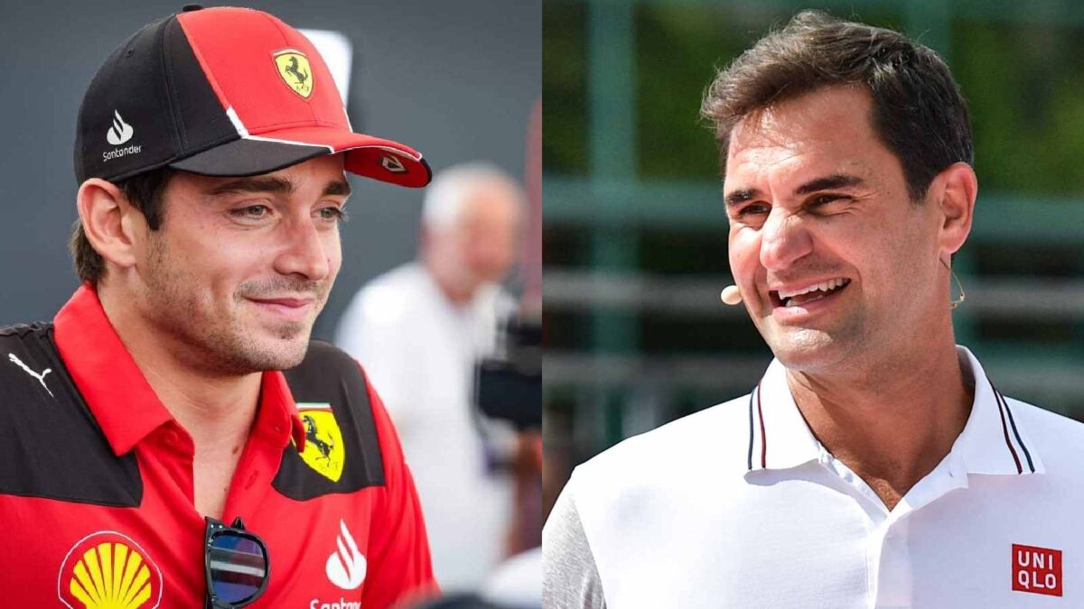Roger Federer Label Ex-F1 champion labels Charles Leclerc as the 'Roger Federer of Formula 1'