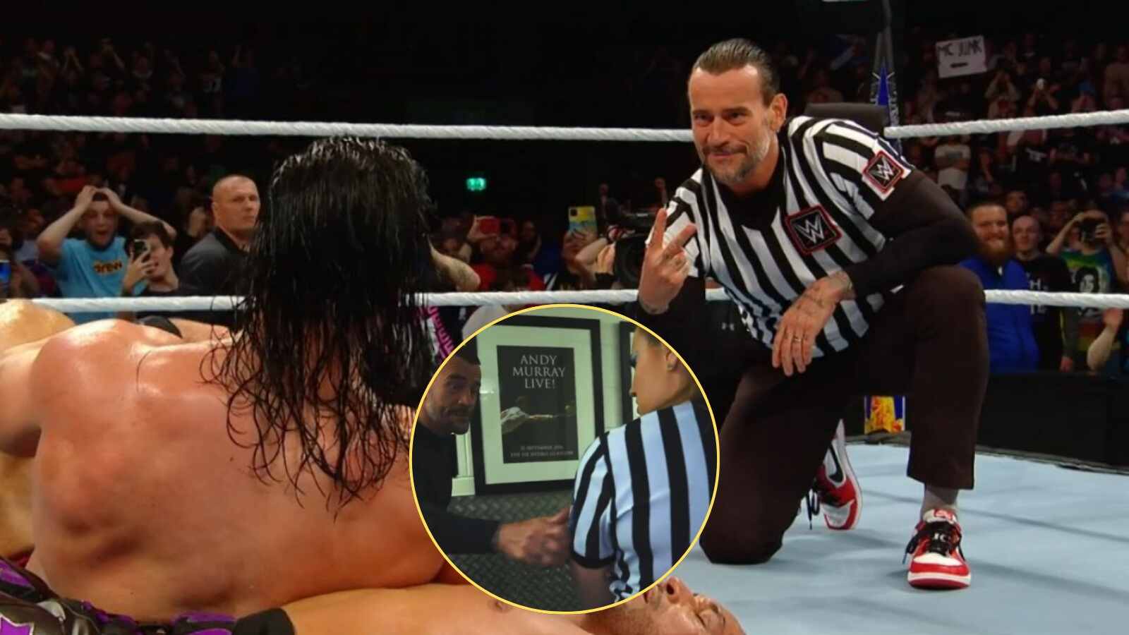 WATCH: WWE releases backstage footage of CM Punk taking help from ...