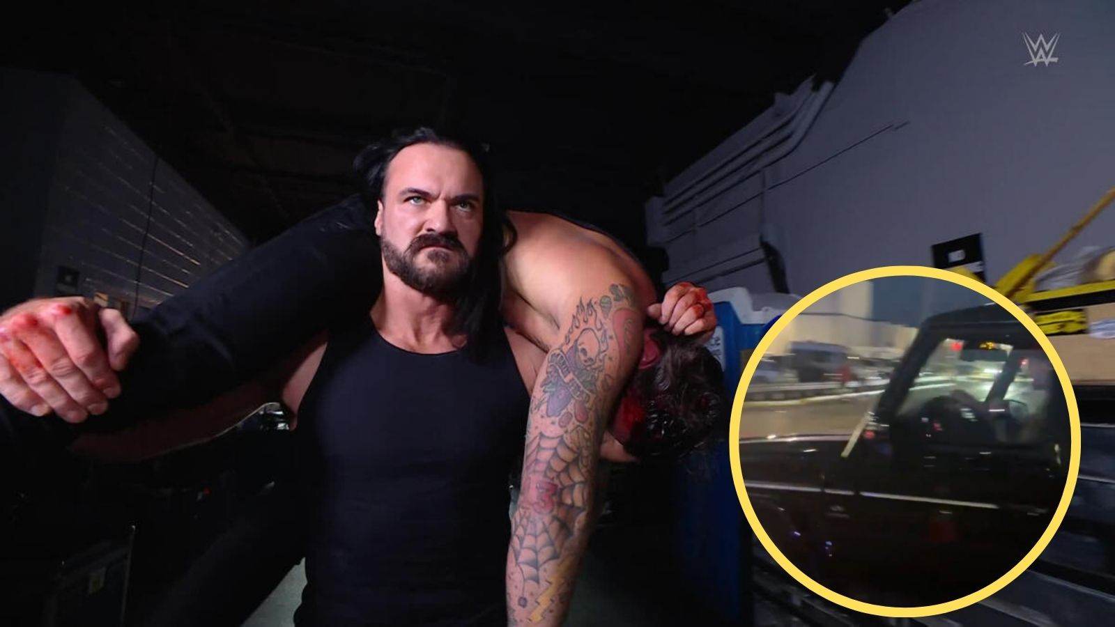 “Driving after being dropped like a sack of potatoes,”- WWE Universe goes wild as CM Punk gets spotted driving after a vicious beatdown by Drew McIntyre on SmackDown 