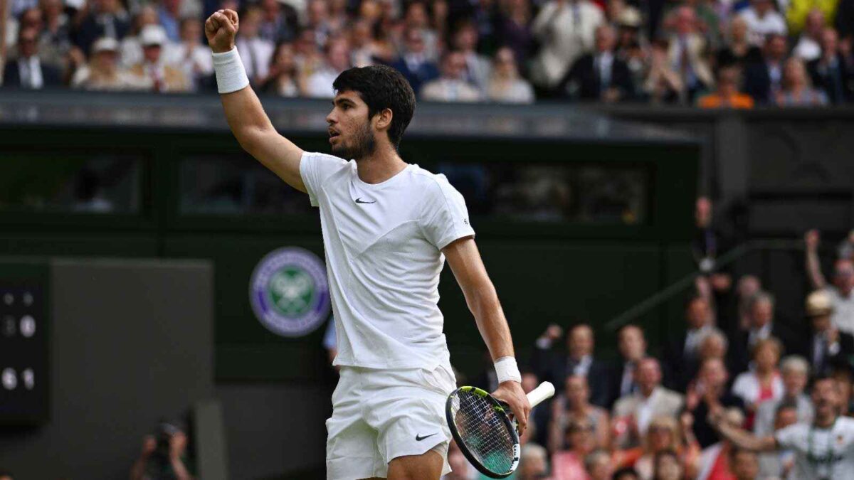 "For them, I'm not a big tennis star," Carlos Alcaraz shares perspective of his family on him 1 Carlos Alcaraz Wimbledon