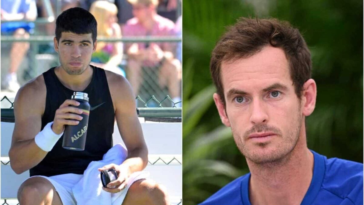 Carlos Alcaraz and Andy Murray