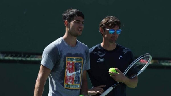 Carlos Alcaraz and Juan Carlos Ferrero