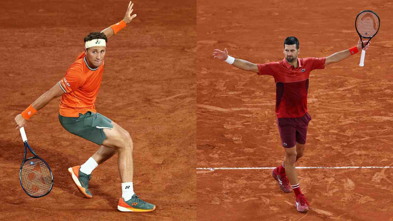 “Borg has more titles here than him but…,” Casper Ruud ranks Novak Djokovic as the ‘2nd best clay-court player’ of all time