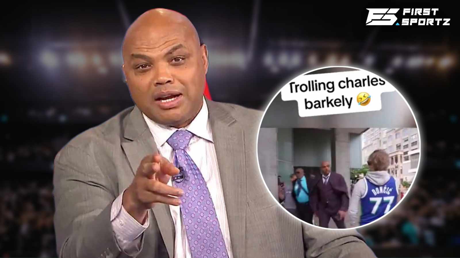 “Don’t let Shaq see this video!” – Streamer TROLLS Charles Barkley over NBA lack of championship rings, fans react