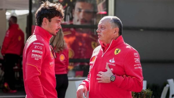 Charles Leclerc and Fred Vasseur